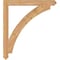 Ekena Millwork Thorton Arts & Crafts Smooth Bracket, Western Red Cedar, 3 1/2"W x 36"D x 40"H BKT04X36X40THR03SWR - alternate 2